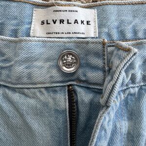 SLVRLAKE Light Blue Distressed Boyfriend Jeans